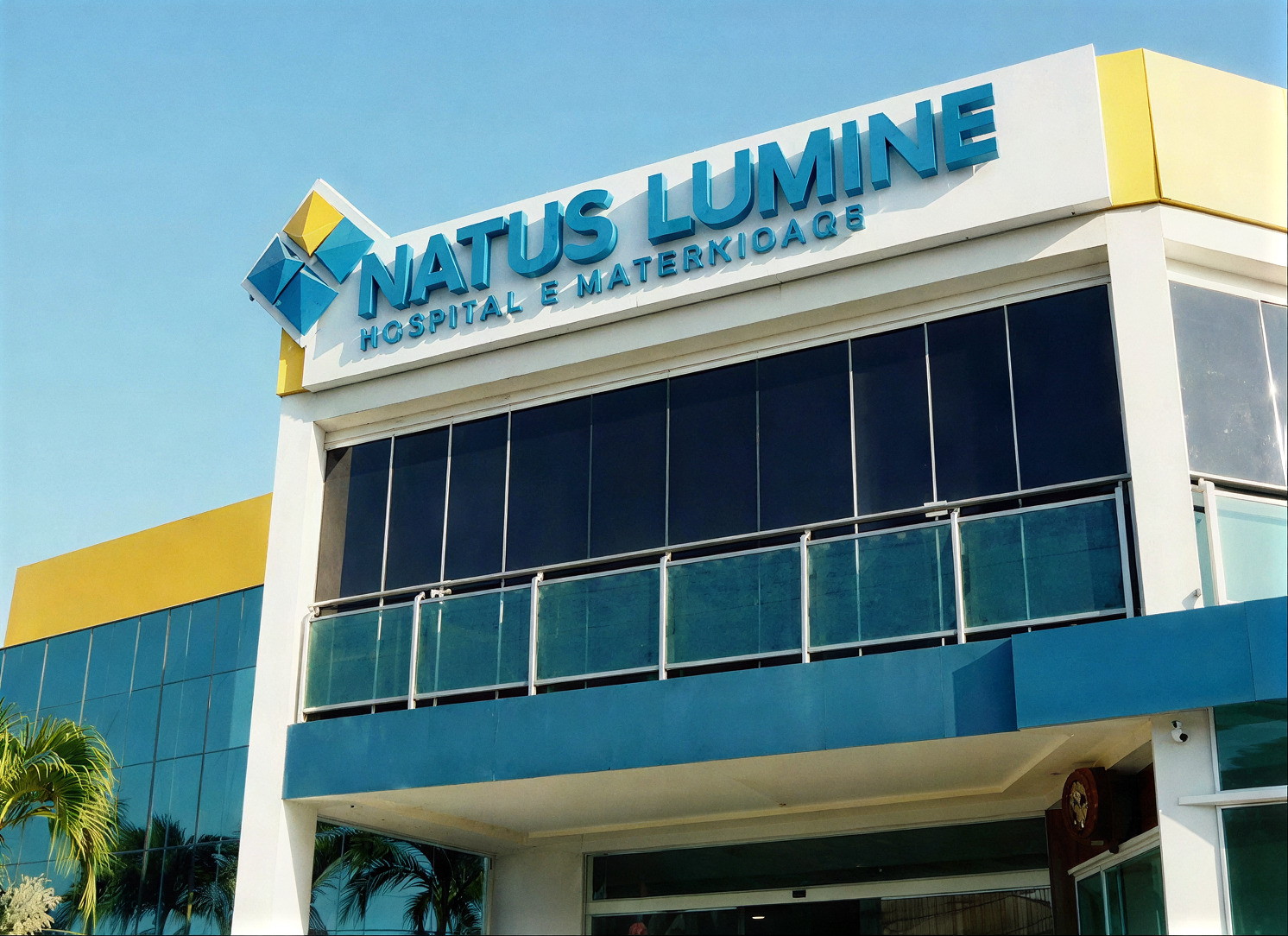 Fachada do Hospital e Maternidade Natus Lumine
